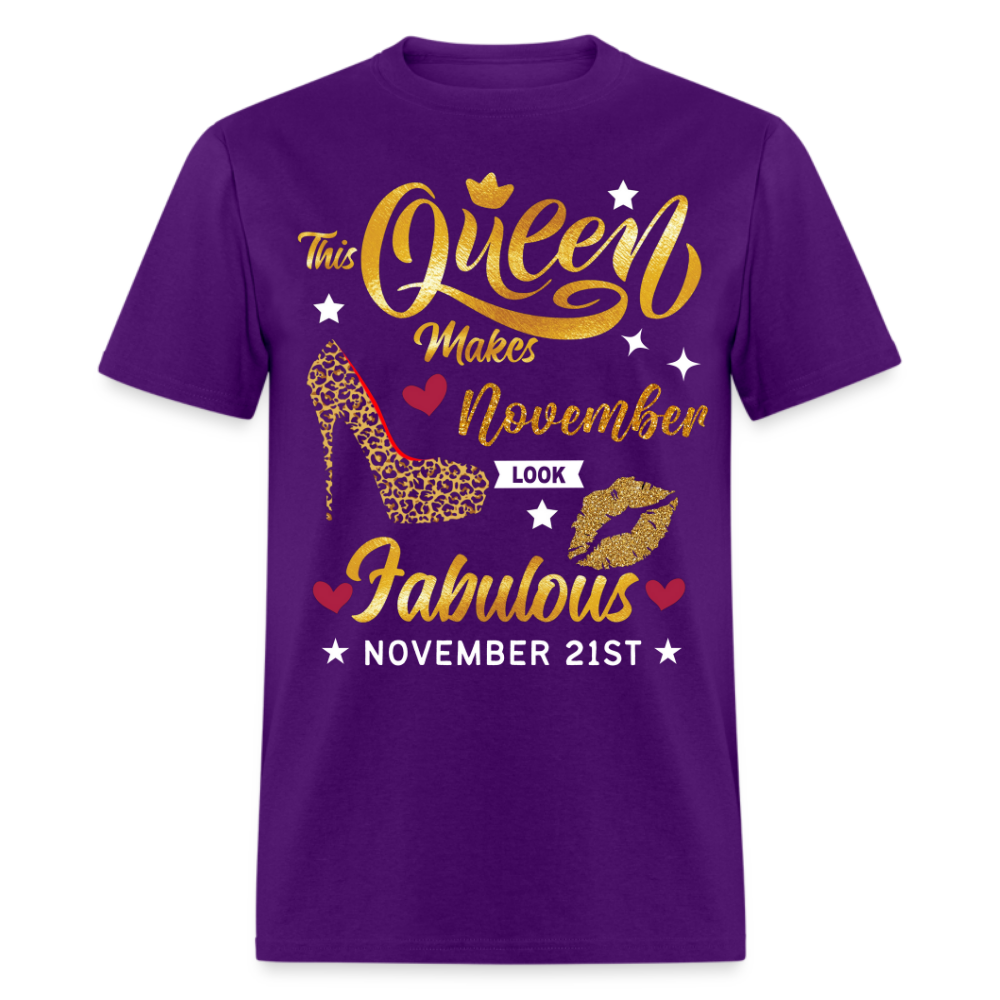 QUEEN FAB 21ST NOVEMBER UNISEX SHIRT