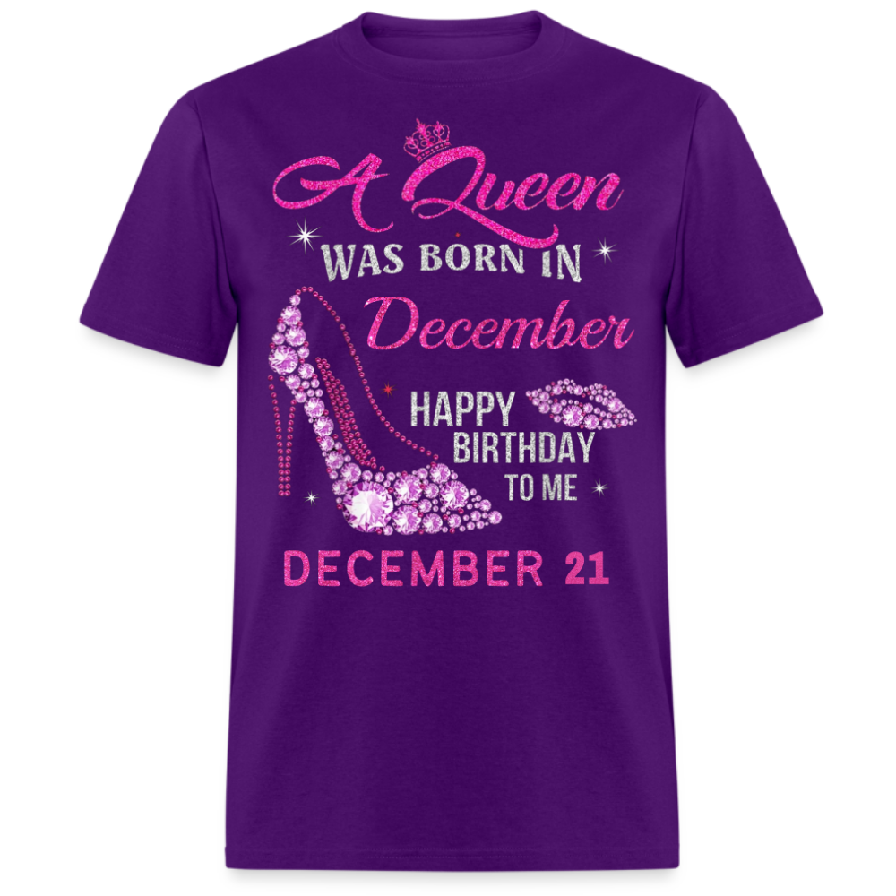21ST DECEMBER QUEEN UNISEX SHIRT