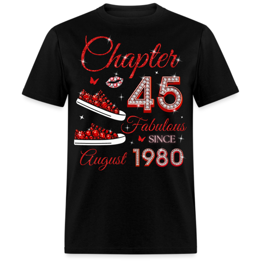 CHAPTER 45 FAB SINCE AUGUST 1980 (SNEAKER) UNISEX SHIRT