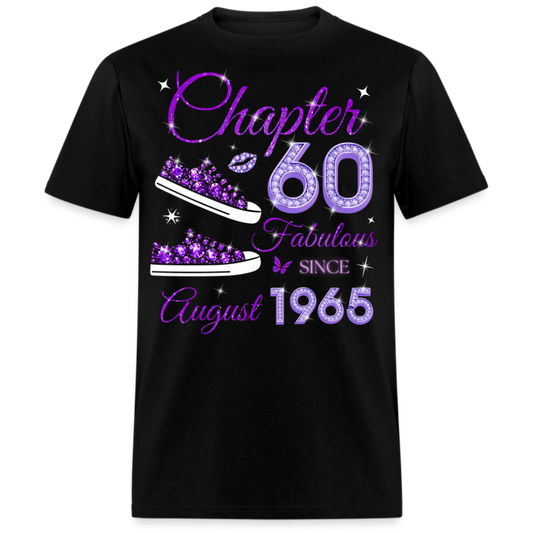 PURPLE CHAPTER 60 FAB SINCE AUGUST 1965 (SNEAKER) UNISEX SHIRT