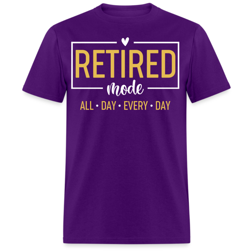 RETIRED MODE UNISEX SHIRT