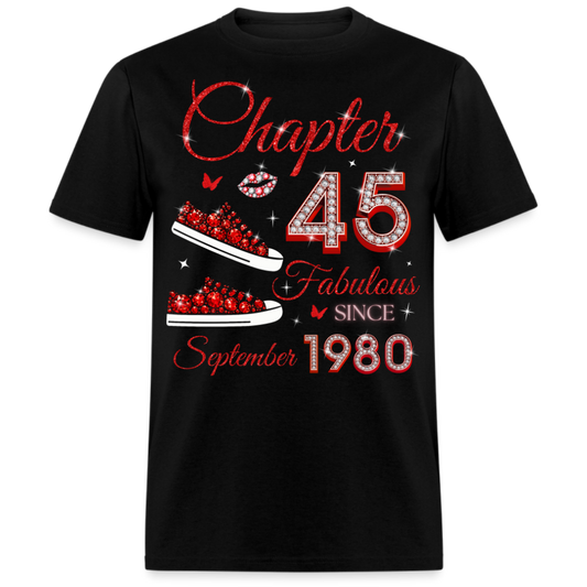 CHAPTER 45 FAB SINCE SEPTEMBER 1980 (SNEAKER) UNISEX SHIRT