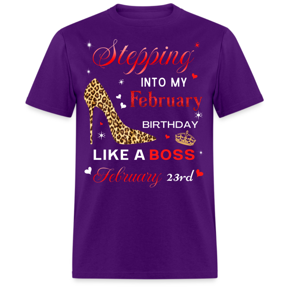 BIRTHDAY BOSS FEBRUARY 23RD