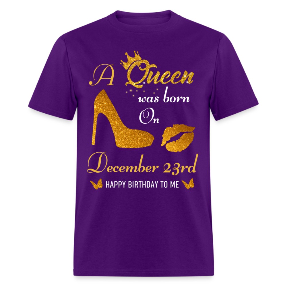 QUEEN 23RD DECEMBER UNISEX SHIRT