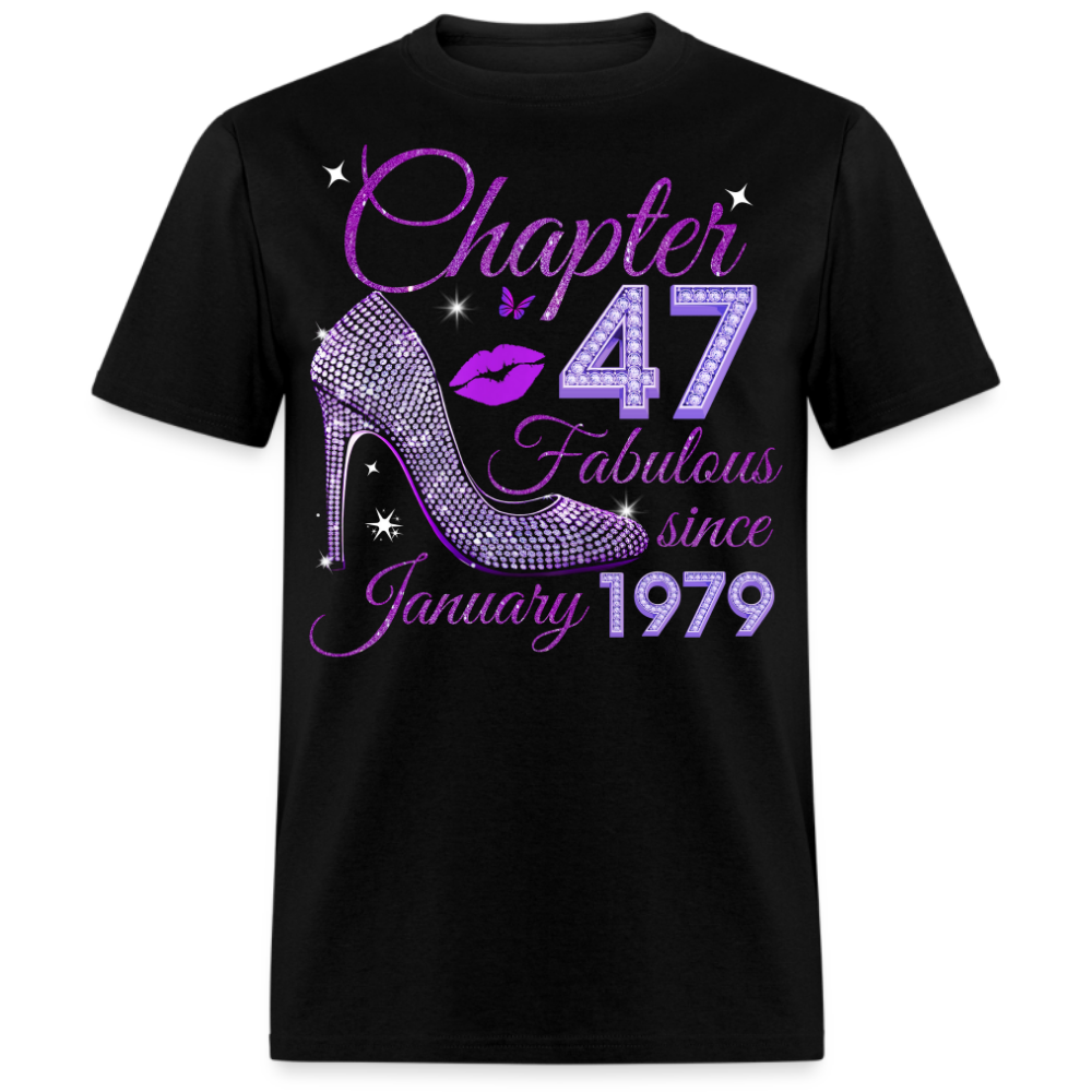 CHAPTER 47 FABULOUS SINCE JANUARY 1979 UNISEX SHIRT