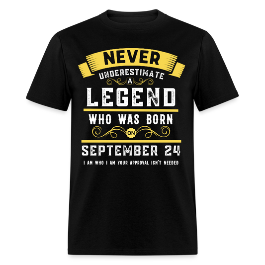 SEPTEMBER 24 LEGEND UNISEX SHIRT