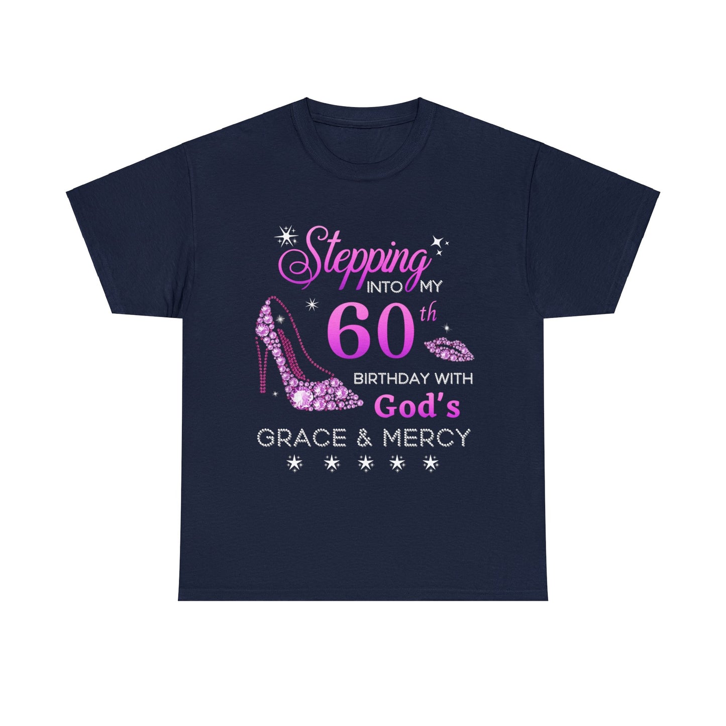 STEPPING INTO MY 60TH BIRTHDAY UNISEX SHIRT – Zuri Luna