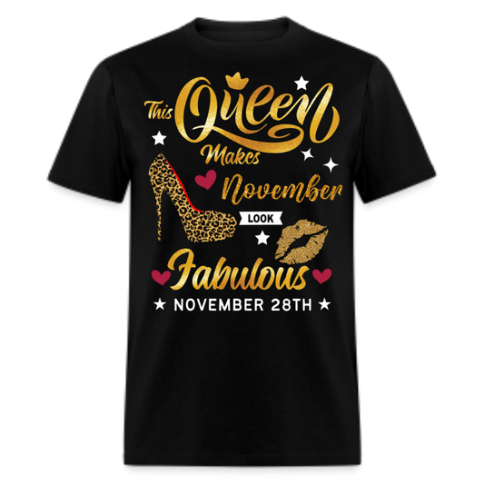 QUEEN FAB 28TH NOVEMBER UNISEX SHIRT