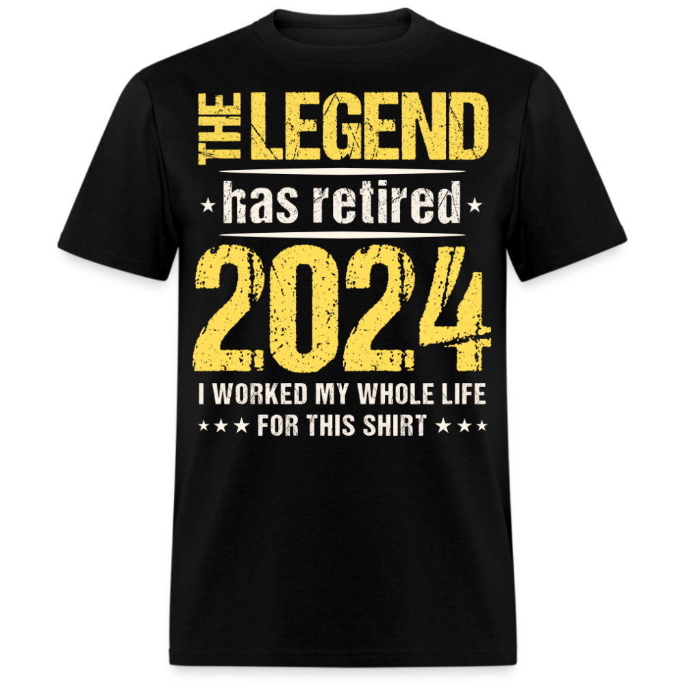 THE LEGEND HAS RETIRED 2024 UNISEX SHIRT