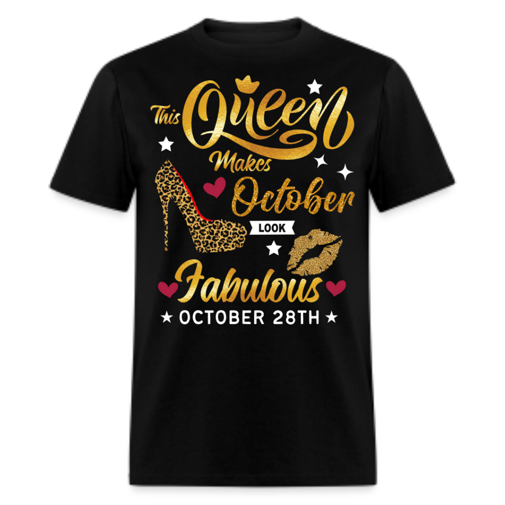 QUEEN FAB 28TH OCTOBER UNISEX SHIRT