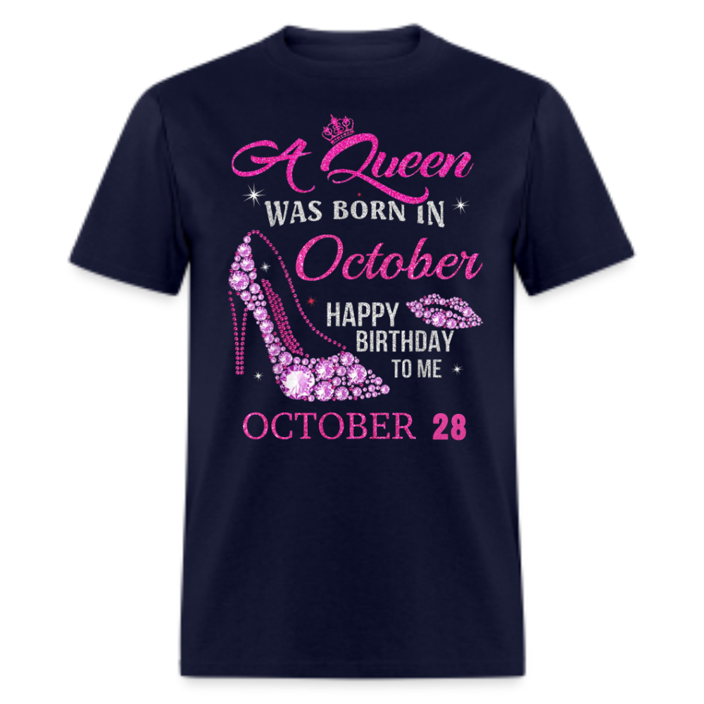 28TH OCTOBER QUEEN UNISEX SHIRT