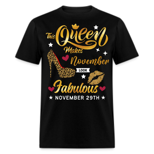 QUEEN FAB 29TH NOVEMBER UNISEX SHIRT