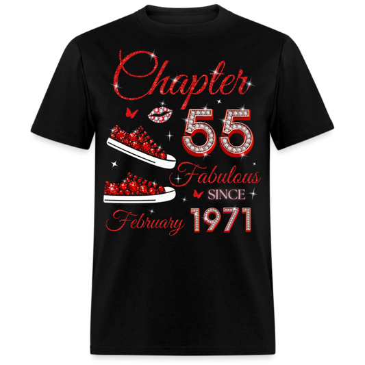CHAPTER 55 FAB SINCE FEBRUARY 1971 (SNEAKER) UNISEX SHIRT