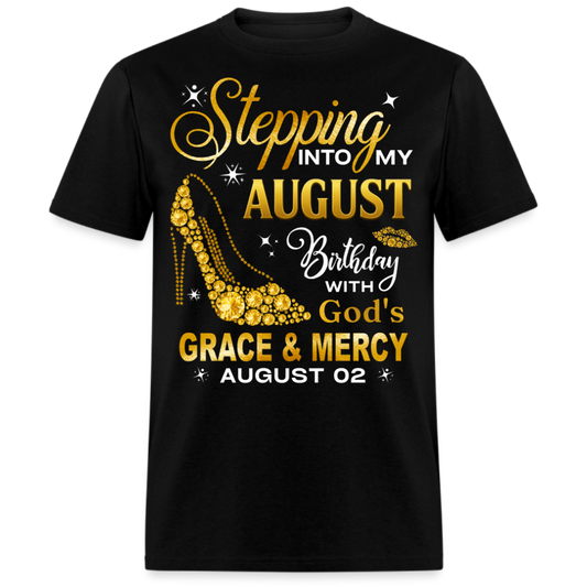 02 AUGUST GRACE & MERCY UNISEX SHIRT
