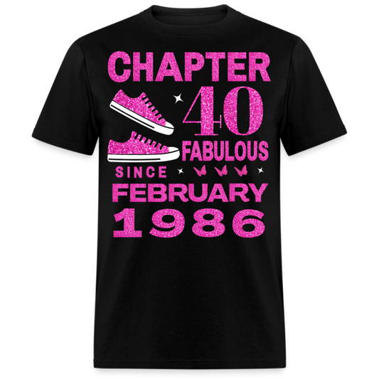 CHAPTER 40 FEBRUARY 1986 UNISEX SHIRT