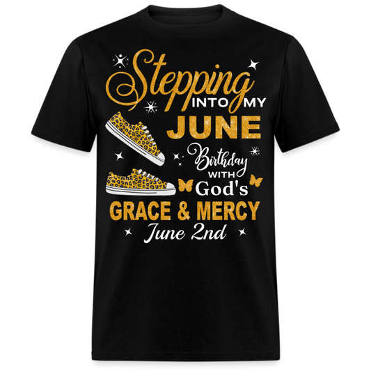 STEPPING 02 JUNE BIRTHDAY UNISEX SHIRT