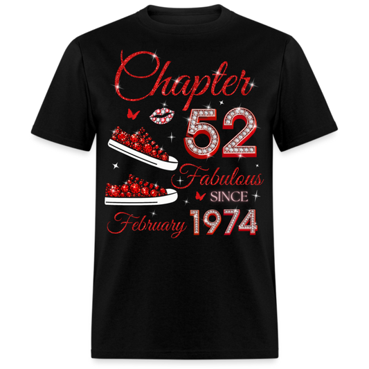 CHAPTER 52 FAB SINCE FEBRUARY 1974 (SNEAKER) UNISEX SHIRT