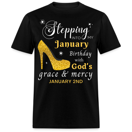 JANUARY 2ND GOD'S GRACE UNISEX SHIRT
