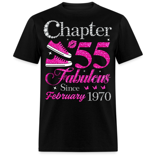 CHAPTER 55 FABULOUS SINCE FEBRUARY 1970 UNISEX SHIRT