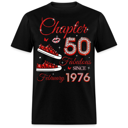 CHAPTER 50 FAB SINCE FEBRUARY 1976 (SNEAKER) UNISEX SHIRT