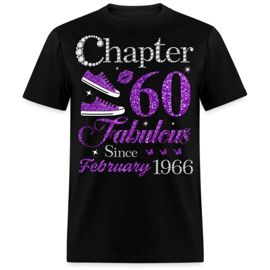 CHAPTER 60 FABULOUS SINCE FEBRUARY 1966 UNISEX SHIRT
