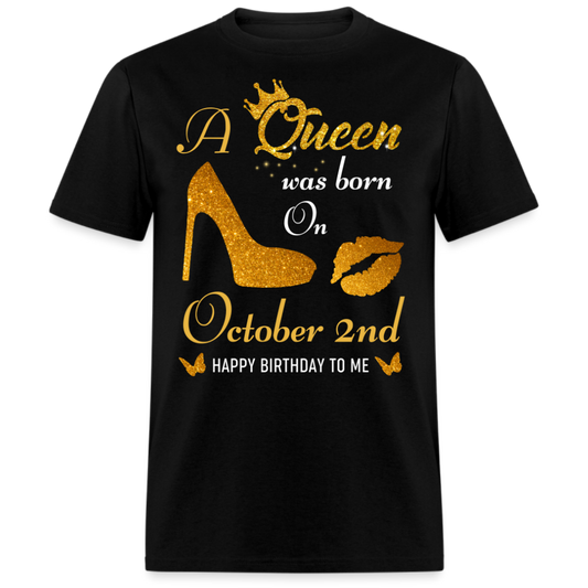 QUEEN 2ND OCTOBER UNISEX SHIRT