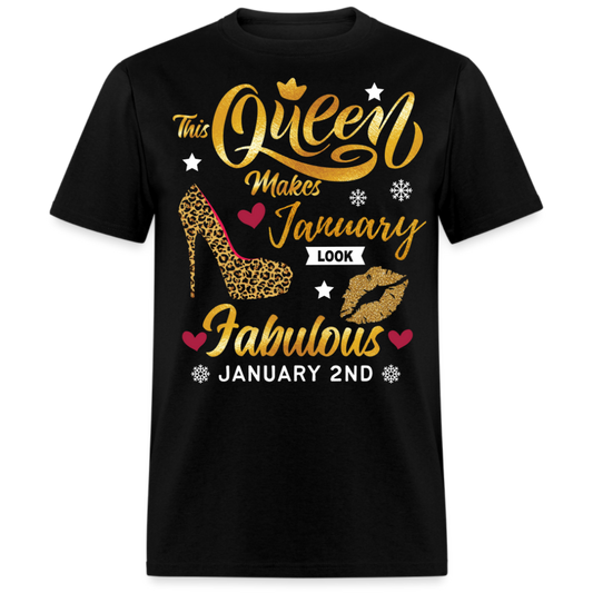 QUEEN FAB 2ND JANUARY UNISEX SHIRT