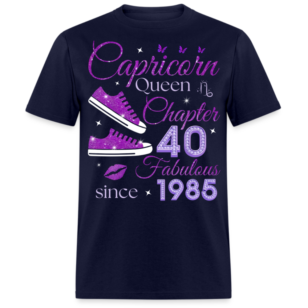 CAPRICORN QUEEN CHAPTER 40 FABULOUS SINCE 1985 UNISEX SHIRT