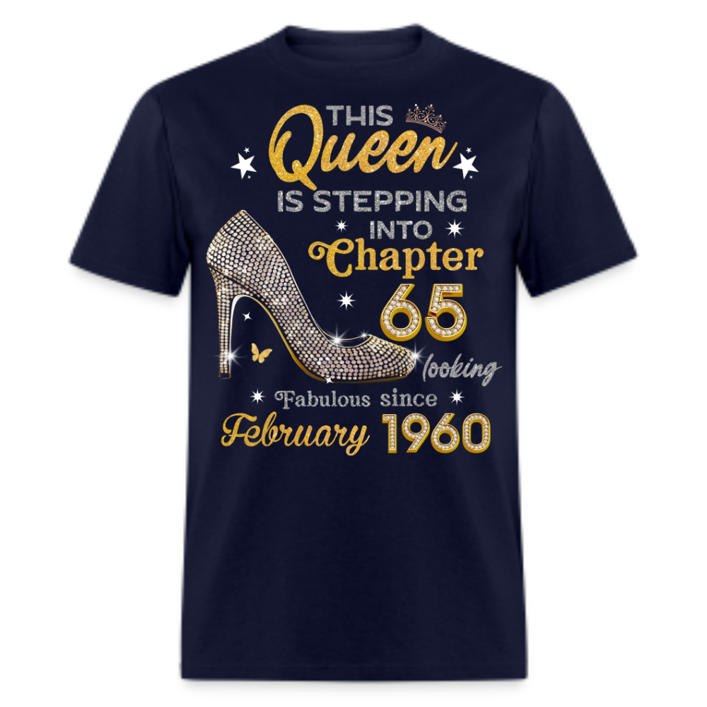 GOLDEN QUEEN STEPPING INTO CHAPTER 65 FEBRUARY 1960 UNISEX SHIRT