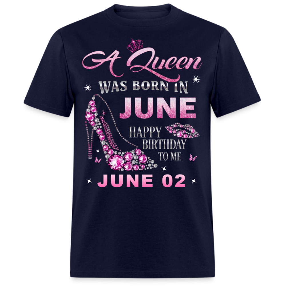 2ND JUNE QUEEN BIRTHDAY UNISEX SHIRT