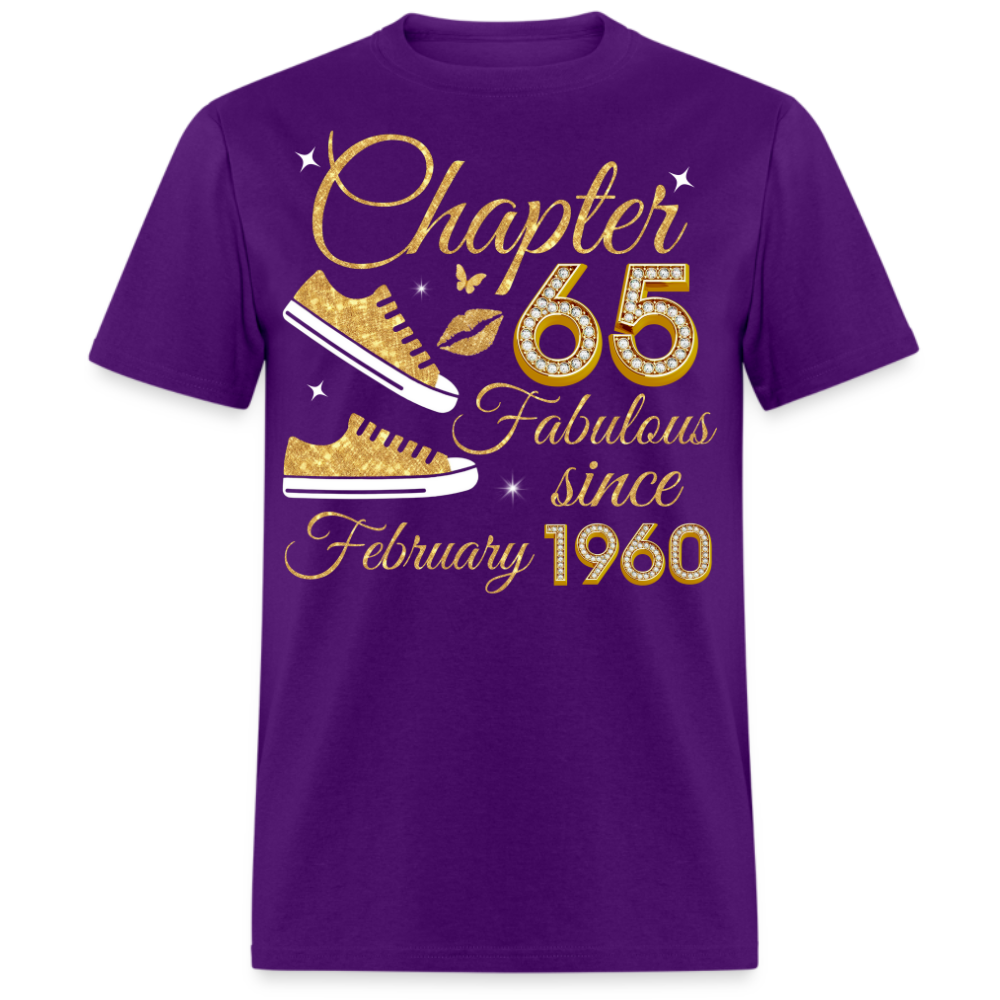 CHAPTER 65 FAB SINCE FEBRUARY 1960 UNISEX SHIRT