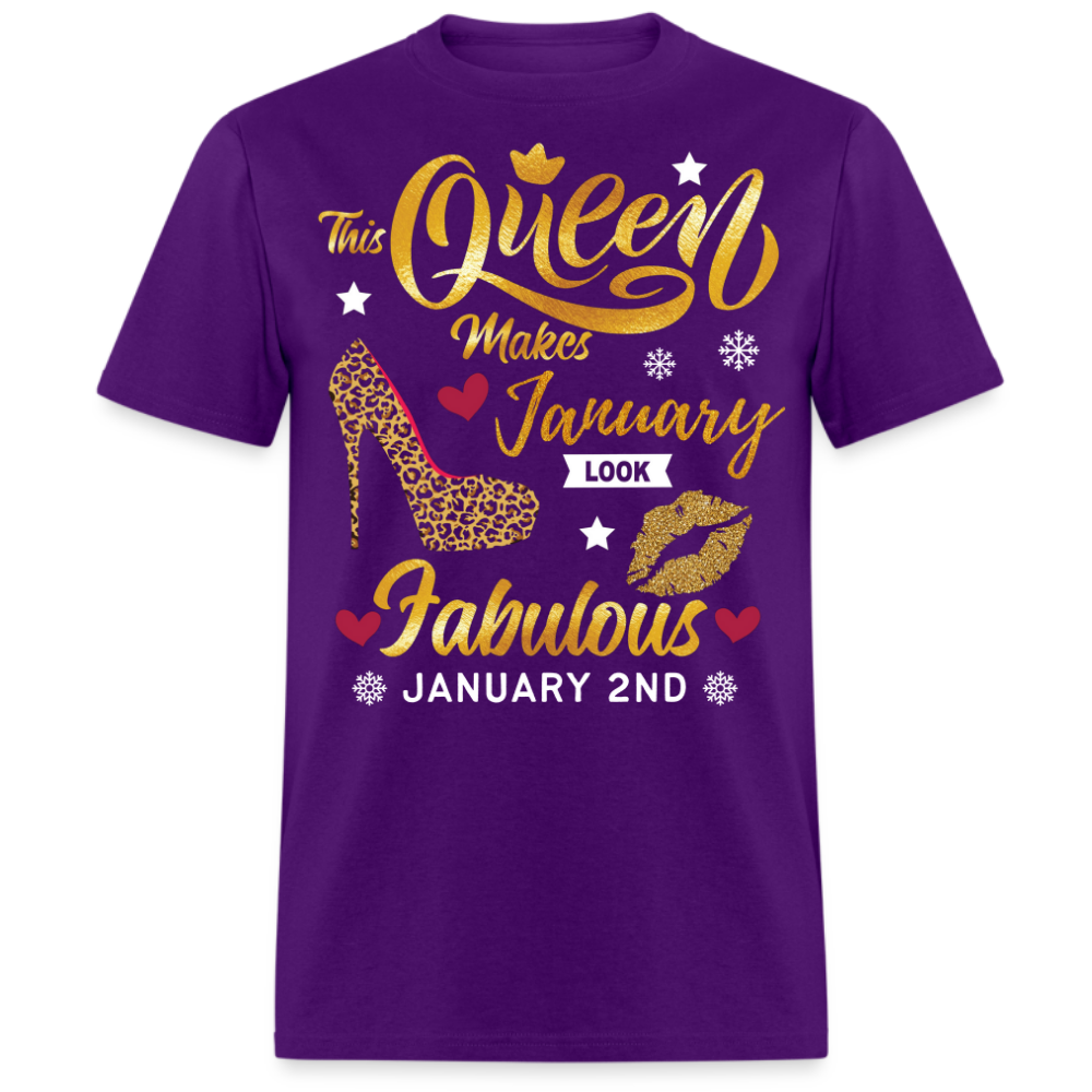 QUEEN FAB 2ND JANUARY UNISEX SHIRT