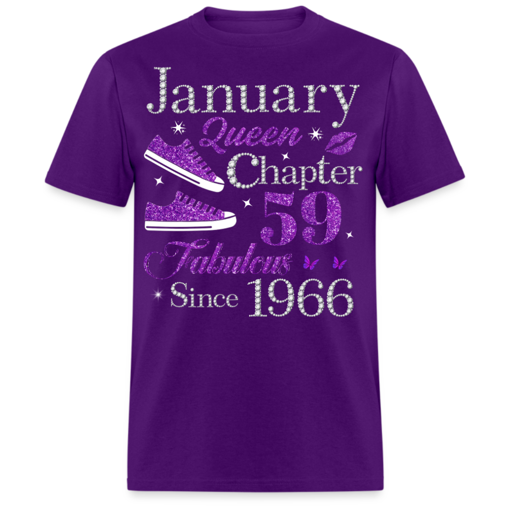 JANUARY QUEEN CHAPTER 59 FAB SINCE 1966 UNISEX SHIRT