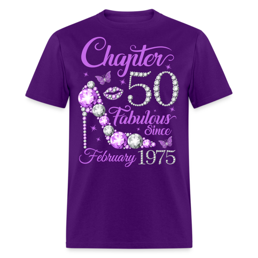 DIAMOND CHAPTER 50 FAB SINCE FEBRUARY 1975 UNISEX SHIRT