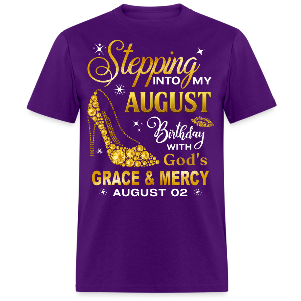 02 AUGUST GRACE & MERCY UNISEX SHIRT