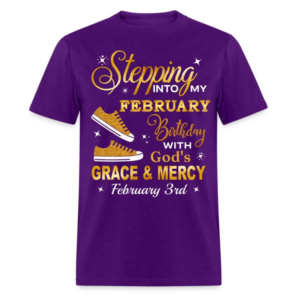 3RD FEBRUARY GOD'S GRACE UNISEX SHIRT