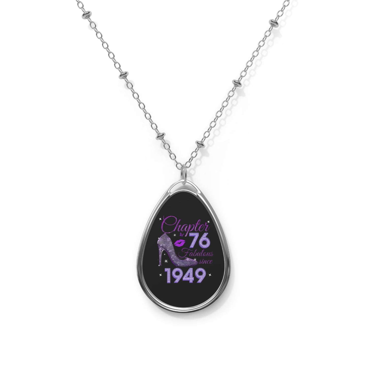 CHAPTER 76-1949 OVAL NECKLACE