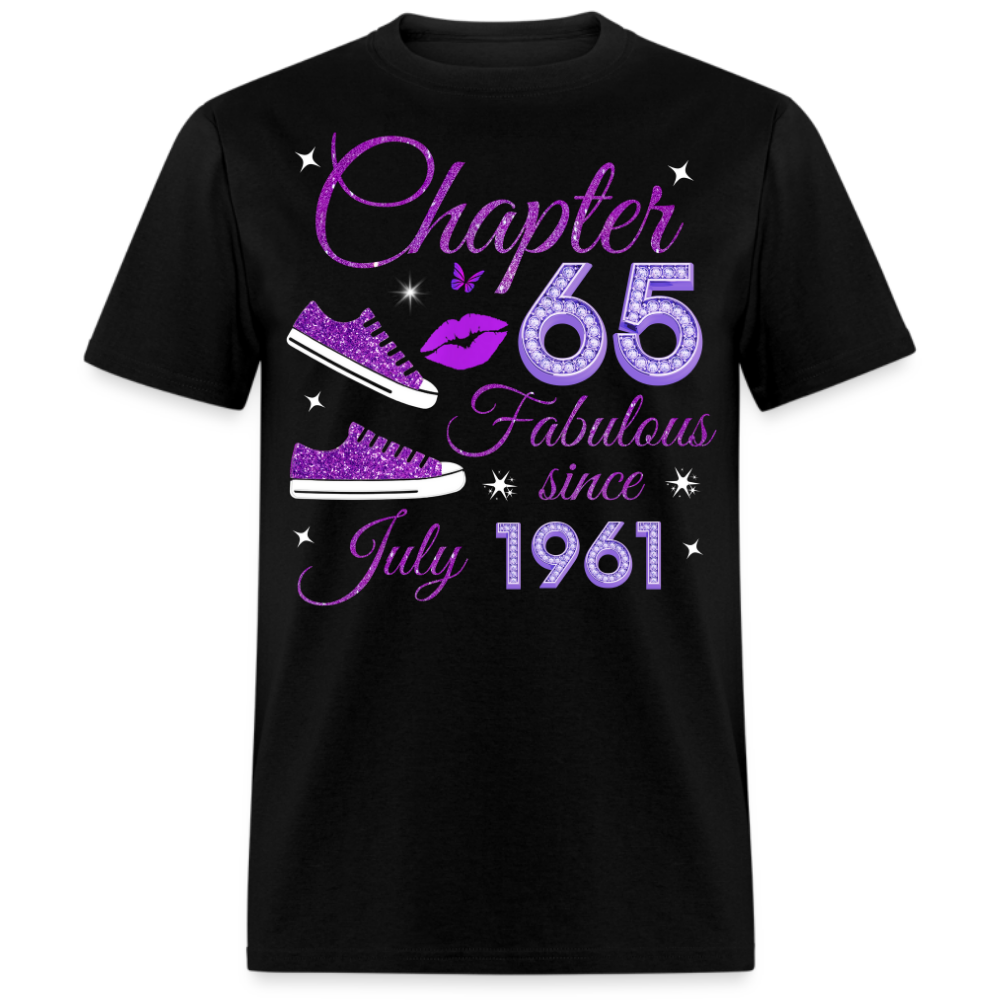 CHAPTER 65 FABULOUS SINCE JULY 1961 (SNEAKER) UNISEX SHIRT