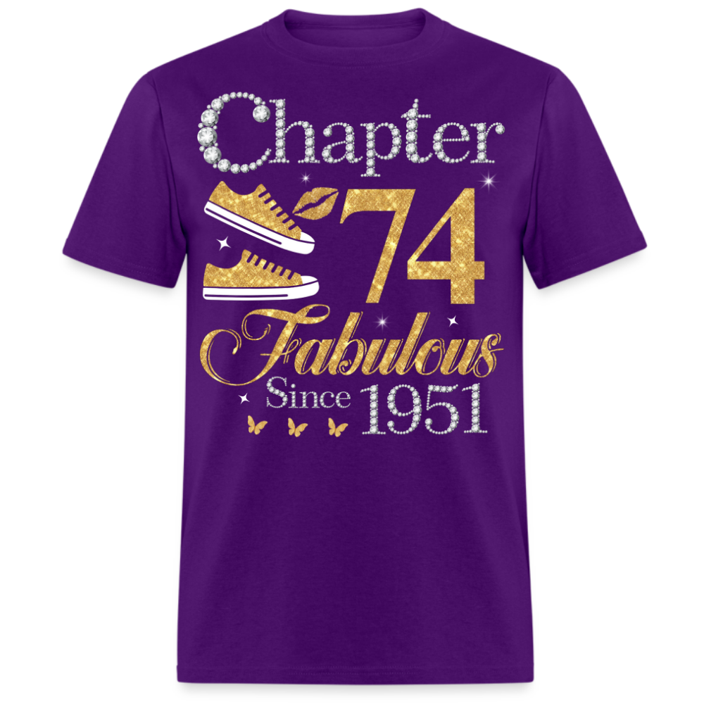 GOLDEN CHAPTER 74 FAB SINCE 1951 UNISEX SHIRT