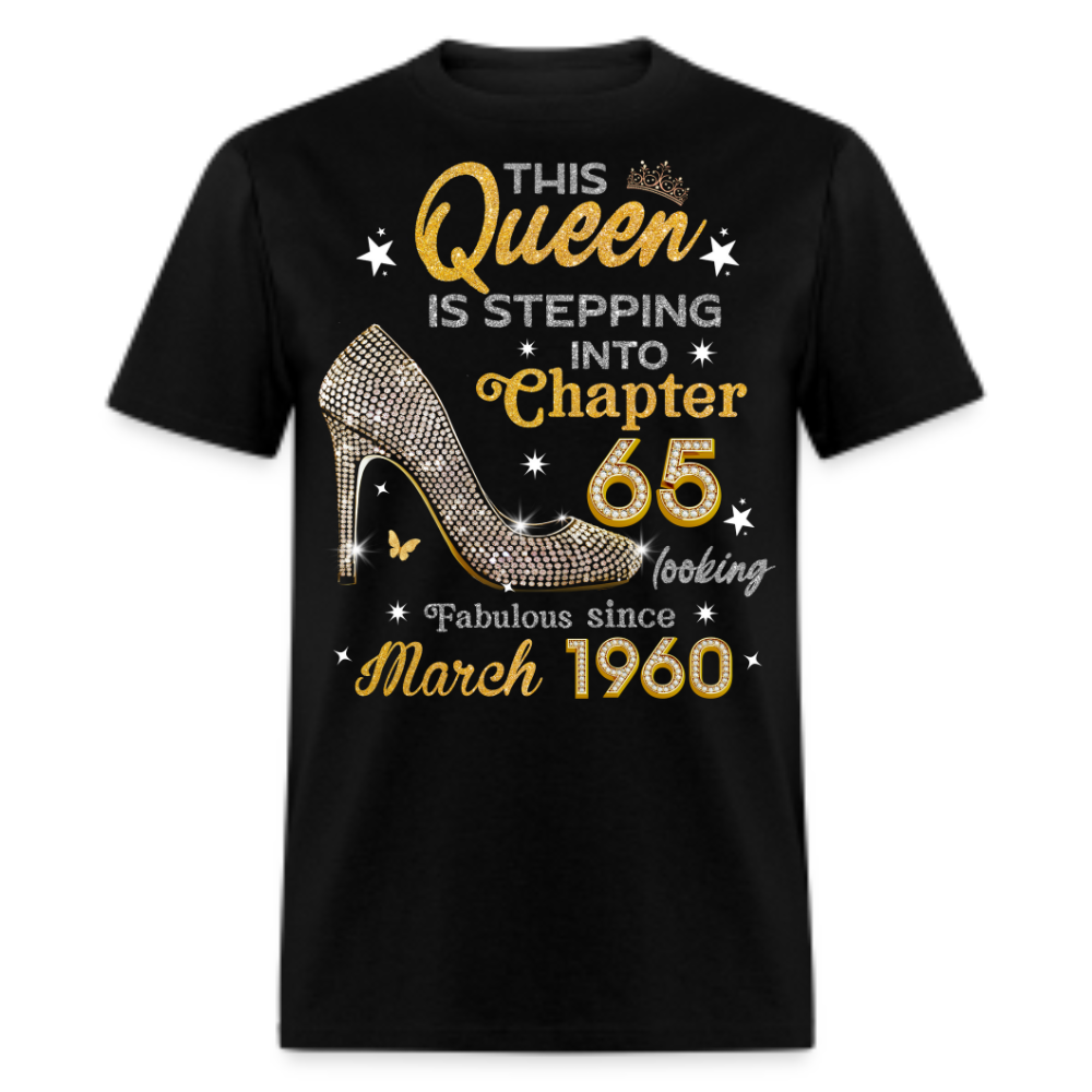 GOLDEN QUEEN STEPPING INTO CHAPTER 65 MARCH 1960 UNISEX SHIRT