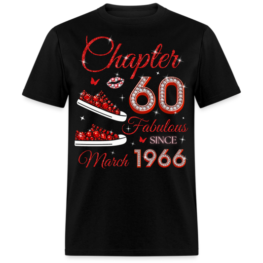 CHAPTER 60 FAB SINCE MARCH 1966 (SNEAKER) UNISEX SHIRT