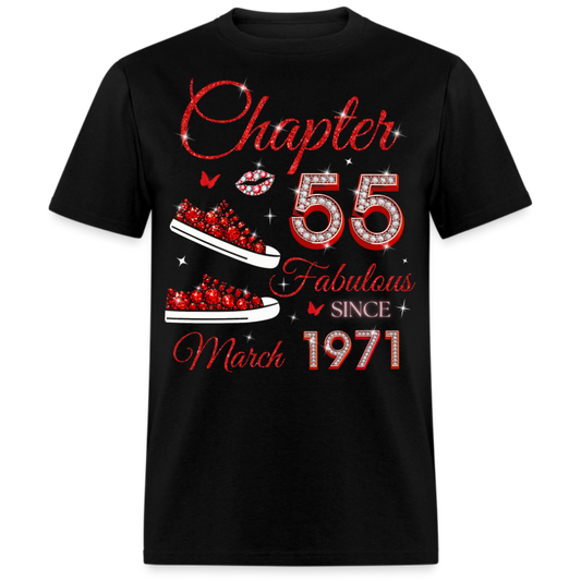CHAPTER 55 FAB SINCE MARCH 1971 (SNEAKER) UNISEX SHIRT