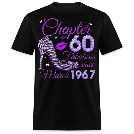 CHAPTER 60 FABULOUS SINCE MARCH 1967 UNISEX SHIRT