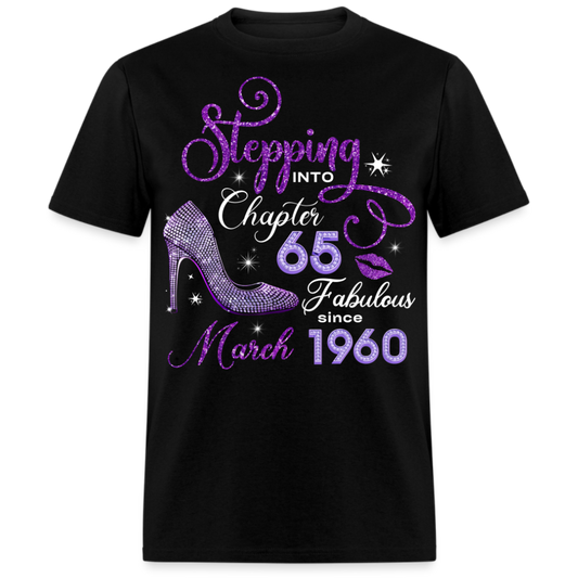 STEPPING INTO CHAPTER 65 FAB SINCE MARCH 1960 UNISEX SHIRT