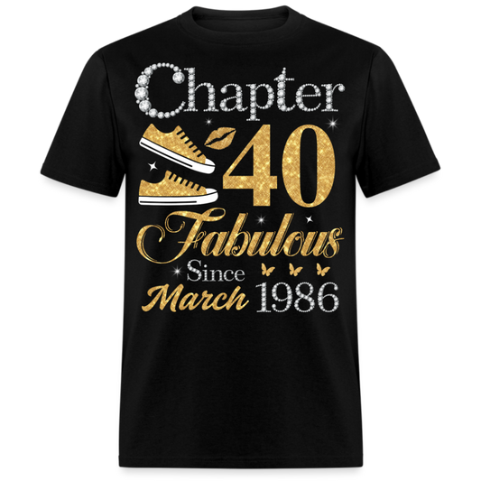 GOLDEN DIAMOND CHAPTER 40 FAB SINCE MARCH 1986 UNISEX SHIRT