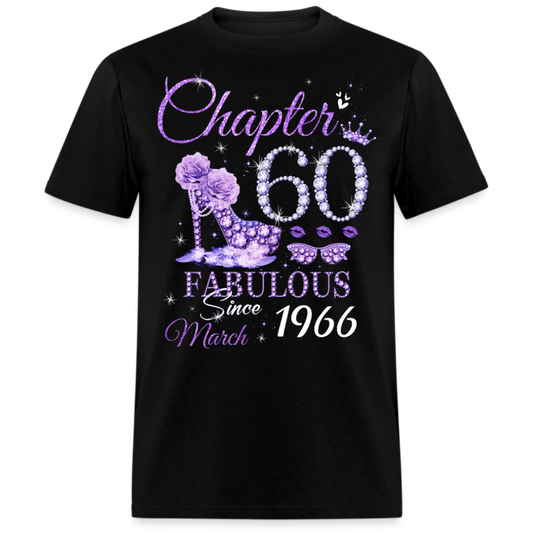 CHAPTER 60 FABULOUS SINCE MARCH 1966 UNISEX SHIRT