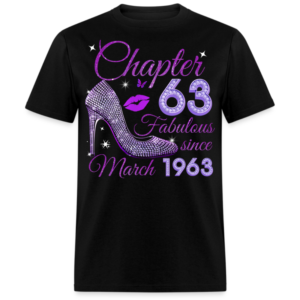 CHAPTER 63 FABULOUS SINCE MARCH 1963 UNISEX SHIRT