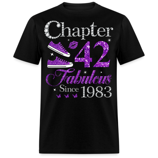 PURPLE CHAPTER 42 FAB SINCE 1983 UNISEX SHIRT