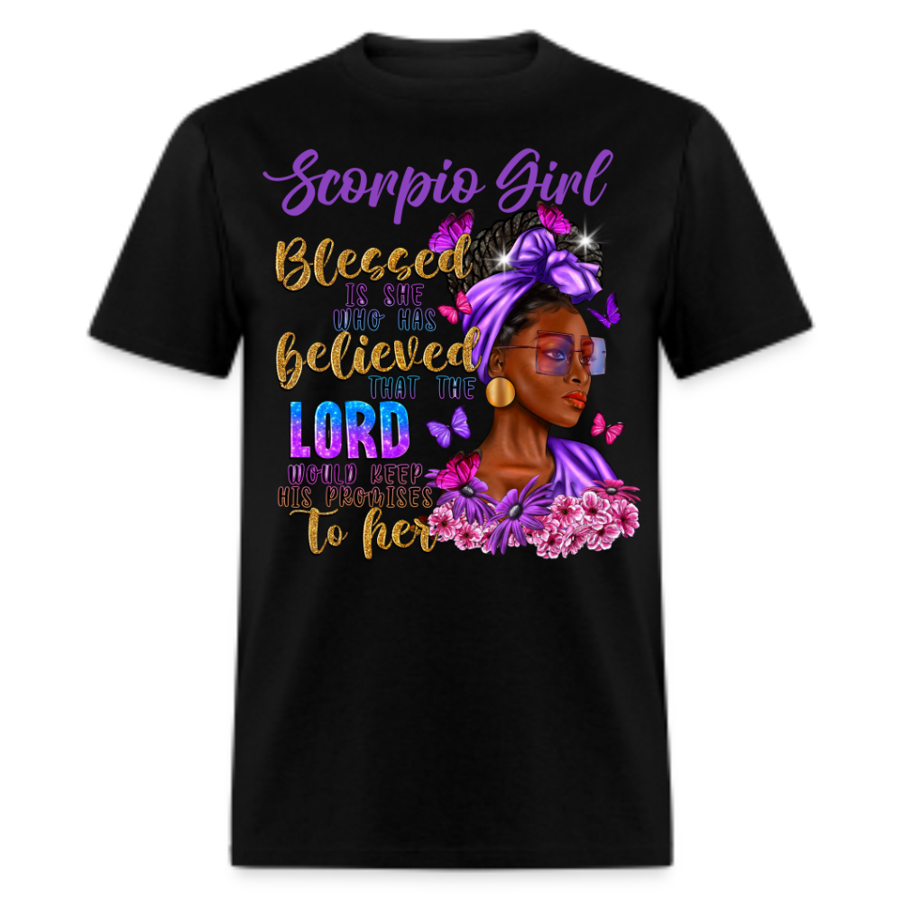 SCORPIO GIRL BLESSED UNISEX SHIRT