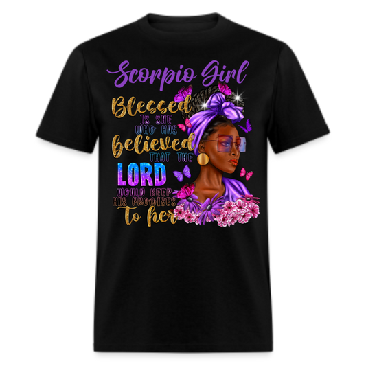 SCORPIO GIRL BLESSED UNISEX SHIRT